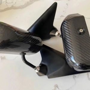 Mitsubishi Evolution Carbon Fiber Mirrors