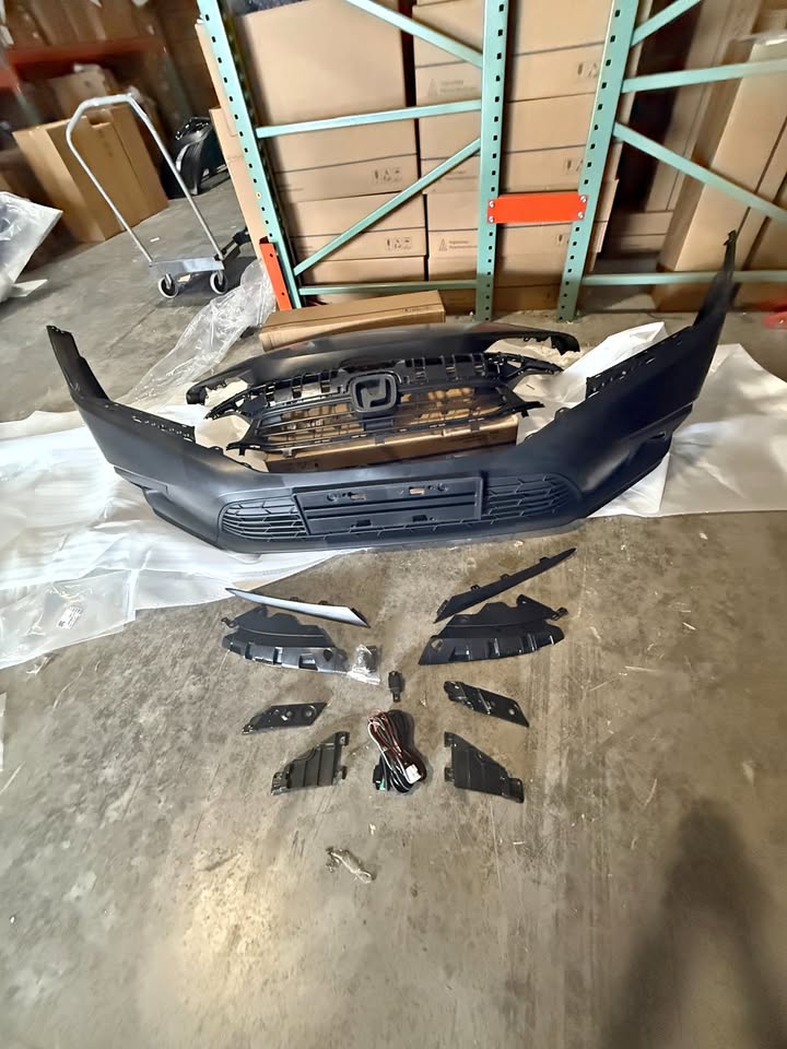 Honda Civic Complete Front Bumper Assembly